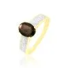 Histoire D'Or Bague Crista Or Jaune Quartz Et Diamant -Boucles d'oreilles Bracelet Soldes B7DFJQM225 master