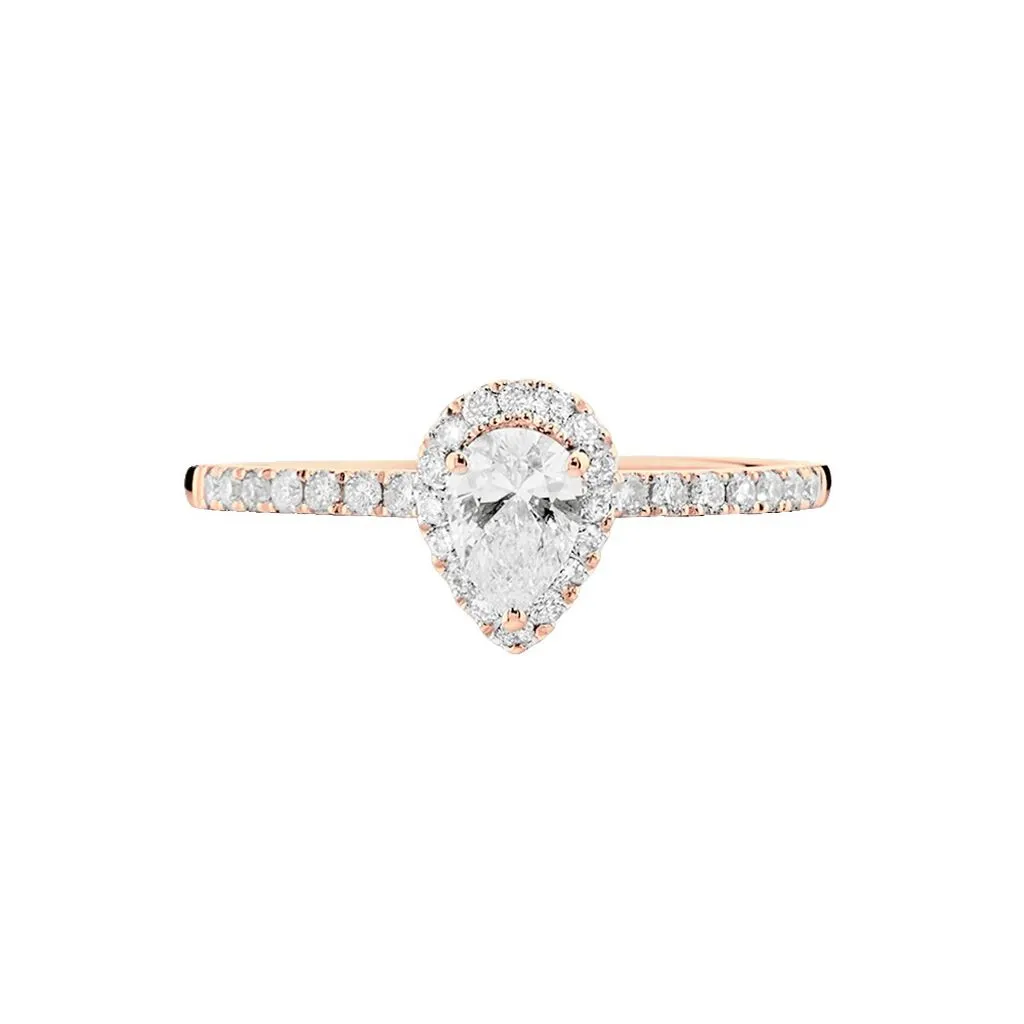 Histoire D'Or Bague Solitaire Tatiana Or Rose Diamant 4 Histoire D'Or Bague Solitaire Tatiana Or Rose Diamant – Image 2