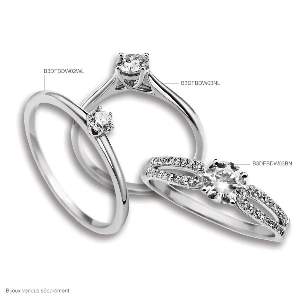 Histoire D'Or Bague Solitaire Natalia Or Rose Diamant 5 Histoire D'Or Bague Solitaire Natalia Or Rose Diamant – Image 3