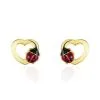 Histoire D'Or Boucles D'oreilles Puces Or Jaune Syringa Smalto -Boucles d'oreilles Bracelet Soldes B7OEJW0121 master