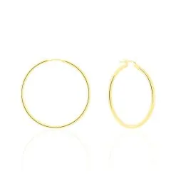 Histoire D'Or Créoles Valencina Or Jaune