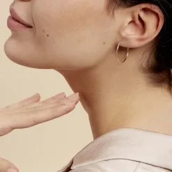 Histoire D'Or Créoles Dominae Or Jaune 14 Histoire D'Or Créoles Dominae Or Jaune -Boucles d'oreilles Bracelet Soldes B7OFJW00QK model0