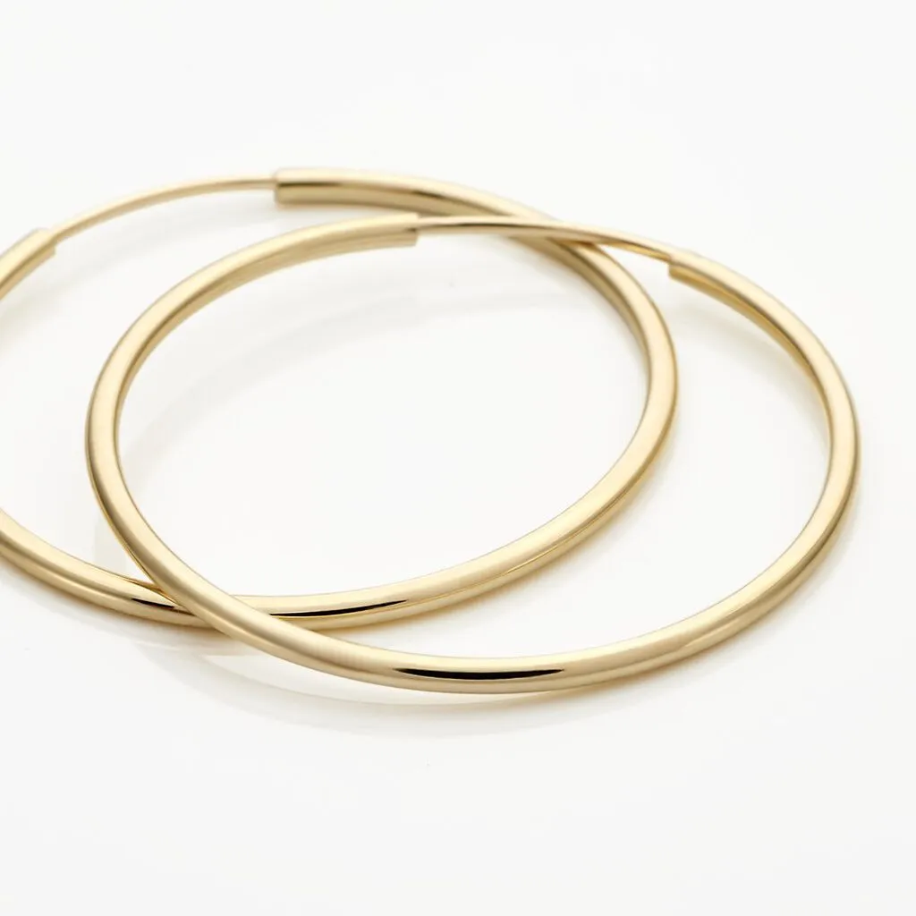 Histoire D'Or Créoles Dominae Or Jaune 5 Histoire D'Or Créoles Dominae Or Jaune – Image 3