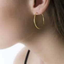 Histoire D'Or Créoles Valencina Or Jaune 11 Histoire D'Or Créoles Valencina Or Jaune -Boucles d'oreilles Bracelet Soldes B7OFJW00QO model0