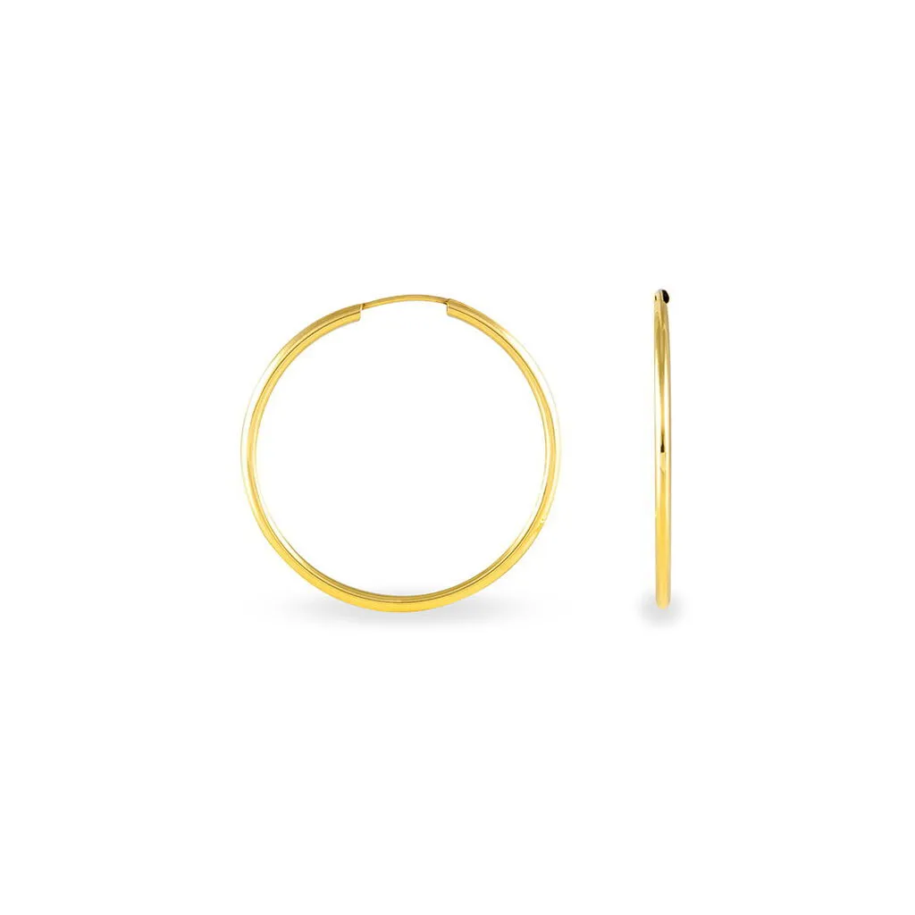 Histoire D'Or Créoles Valencina Or Jaune 5 Histoire D'Or Créoles Valencina Or Jaune – Image 3