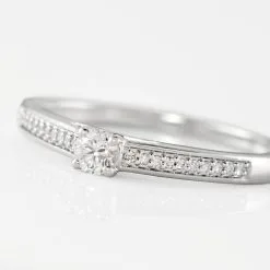 Histoire D'Or Bague Finella Platine Blanc Diamant -Boucles d'oreilles Bracelet Soldes BPDFBDW4BA view3