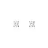 Histoire D'Or Boucles D'oreilles Puces Victoria Platine Blanc Diamant