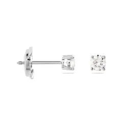 Histoire D'Or Boucles D'oreilles Puces Victoria Platine Blanc Diamant 8 Histoire D'Or Boucles D'oreilles Puces Victoria Platine Blanc Diamant -Boucles d'oreilles Bracelet Soldes BPOFBDW126 view1