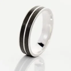 Histoire D'Or Alliance Ikhlas Ruban Plat Argent Blanc -Boucles d'oreilles Bracelet Soldes FAAHBW0045 view3