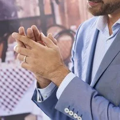 Histoire D'Or Alliance Lauria Ruban Plat Argent Blanc -Boucles d'oreilles Bracelet Soldes FAAMBW0130 model1