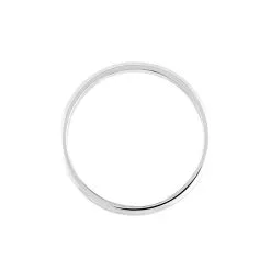 Histoire D'Or Alliance Inayah Ruban Plat Argent Blanc -Boucles d'oreilles Bracelet Soldes FAAMBW0141 view2