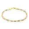 Histoire D'Or Bracelet Elae Argent Tricolore