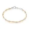 Histoire D'Or Bracelet Eira Argent Tricolore -Boucles d'oreilles Bracelet Soldes FABF3W0930 master