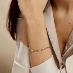 Histoire D'Or Bracelet Eira Argent Tricolore -Boucles d'oreilles Bracelet Soldes FABF3W0930 model1