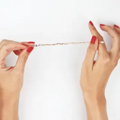 Histoire D'Or Bracelet Eira Argent Tricolore -Boucles d'oreilles Bracelet Soldes FABF3W0930 view2