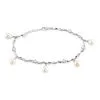 Histoire D'Or Bracelet Salomee Argent Blanc Perle De Culture -Boucles d'oreilles Bracelet Soldes FABFBUD014 master