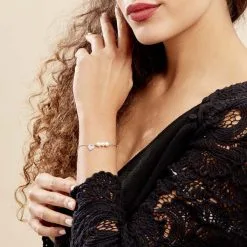 Histoire D'Or Bracelet Argent Landelin Perles -Boucles d'oreilles Bracelet Soldes FABFBUW115 model1