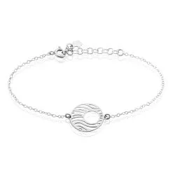 Histoire D'Or Bracelet Africa Argent Blanc