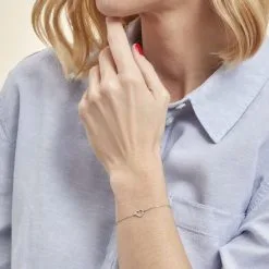 Histoire D'Or Bracelet Argent Giulio -Boucles d'oreilles Bracelet Soldes FABFBW00963 model1