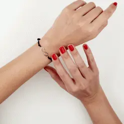 Histoire D'Or Bracelet Filomene Argent Blanc -Boucles d'oreilles Bracelet Soldes FABFBW0099 view2