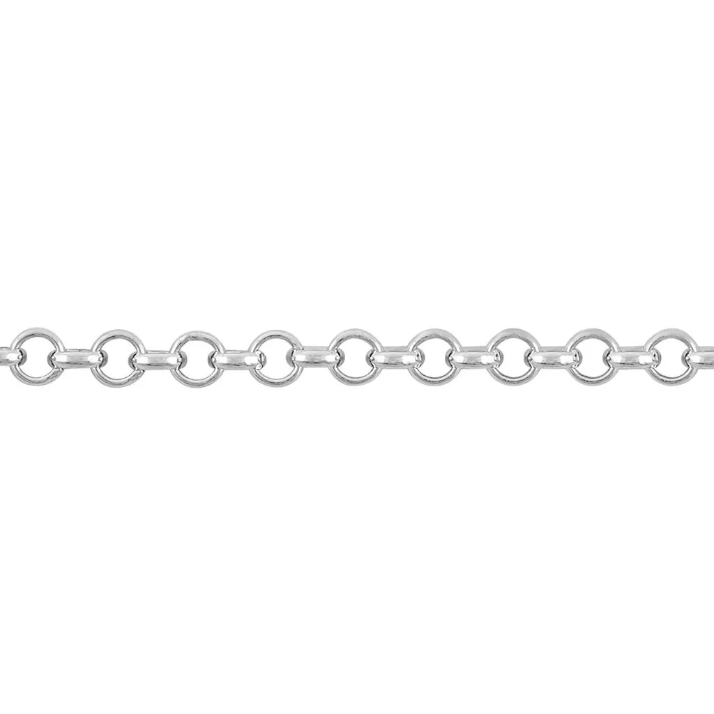 Histoire D'Or Bracelet Carola Maille Jaseron Argent Blanc 4 Histoire D'Or Bracelet Carola Maille Jaseron Argent Blanc – Image 2