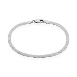 Histoire D'Or Bracelet Zoubeida Argent Blanc