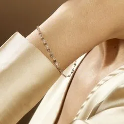 Histoire D'Or Bracelet Adelaide Argent Blanc -Boucles d'oreilles Bracelet Soldes FABFBW00H0 model1