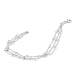 Histoire D'Or Bracelet Souela Argent Blanc -Boucles d'oreilles Bracelet Soldes FABFBW00H9 view1