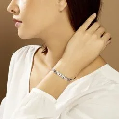 Histoire D'Or Bracelet Elae Argent Bicolore -Boucles d'oreilles Bracelet Soldes FABFBW00HA model0