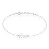 Histoire D'Or Bracelet Yuki Argent Blanc -Boucles d'oreilles Bracelet Soldes FABFBW00SV master