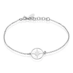 Histoire D'Or Bracelet Wiem Argent Blanc