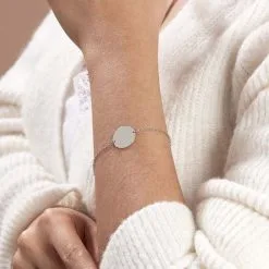 Histoire D'Or Bracelet Salematou Argent Blanc -Boucles d'oreilles Bracelet Soldes FABFBW00YC model0