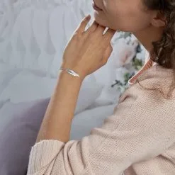 Histoire D'Or Bracelet Violka Argent Blanc -Boucles d'oreilles Bracelet Soldes FABFBW00Z6 model0