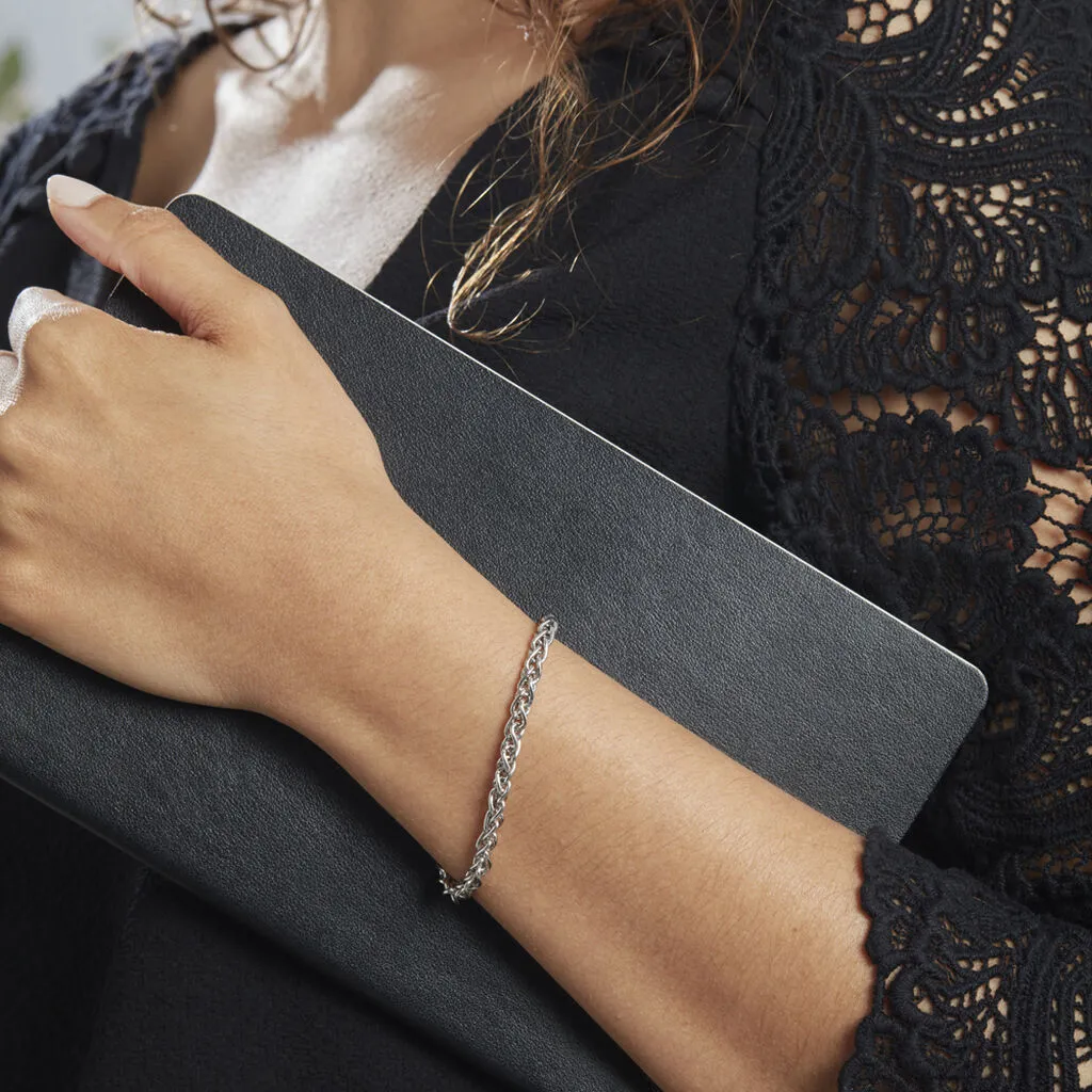 Histoire D'Or Bracelet Argent Blanc Savanne 5 Histoire D'Or Bracelet Argent Blanc Savanne – Image 3