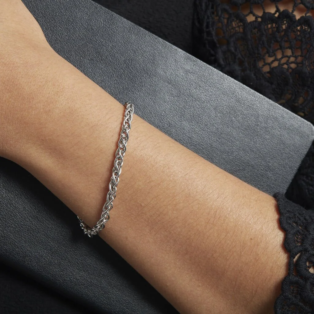 Histoire D'Or Bracelet Argent Blanc Savanne 6 Histoire D'Or Bracelet Argent Blanc Savanne – Image 4