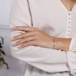 Histoire D'Or Bracelet Argent Blanc Racilia -Boucles d'oreilles Bracelet Soldes FABFBW015Q model0