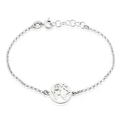Histoire D'Or Bracelet Argent Blanc Colombina