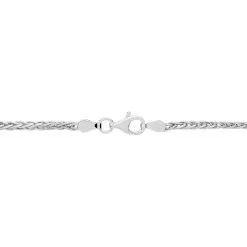 Histoire D'Or Bracelet Sherihane Maille Palmier Argent Blanc -Boucles d'oreilles Bracelet Soldes FABFBW0874 view2