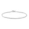 Histoire D'Or Bracelet Cacilda Maille Corde Argent Blanc -Boucles d'oreilles Bracelet Soldes FABFBW0934 master