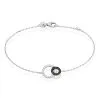 Histoire D'Or Bracelet Diana Argent Blanc Oxyde De Zirconium -Boucles d'oreilles Bracelet Soldes FABFBZD029 master