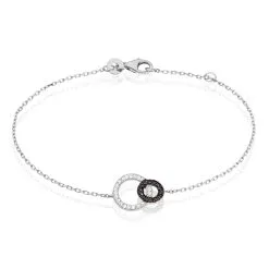 Histoire D'Or Bracelet Diana Argent Blanc Oxyde De Zirconium