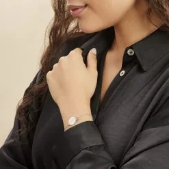 Histoire D'Or Bracelet Argent Prew Oxyde De Zirconium -Boucles d'oreilles Bracelet Soldes FABFBZS029 model0