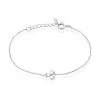 Histoire D'Or Bracelet Paesie Argent Blanc Oxyde De Zirconium