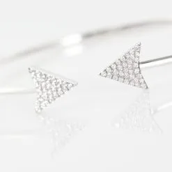 Histoire D'Or Bracelet Jonc Deva Argent Blanc Oxyde De Zirconium 8 Histoire D'Or Bracelet Jonc Deva Argent Blanc Oxyde De Zirconium -Boucles d'oreilles Bracelet Soldes FABFBZW04F view2