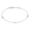 Histoire D'Or Bracelet Venda Argent Blanc Oxyde De Zirconium