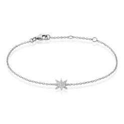 Histoire D'Or Bracelet Sarida Argent Blanc Oxyde De Zirconium