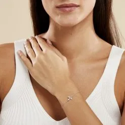 Histoire D'Or Bracelet Axella Argent Blanc Oxyde De Zirconium 8 Histoire D'Or Bracelet Axella Argent Blanc Oxyde De Zirconium -Boucles d'oreilles Bracelet Soldes FABFBZW0IO model0