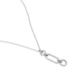 Histoire D'Or Collier Ela Argent Blanc Oxyde De Zirconium -Boucles d'oreilles Bracelet Soldes FABFBZW0JA view1