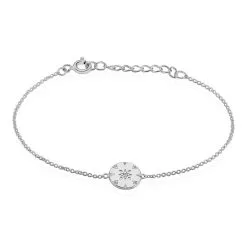 Histoire D'Or Bracelet Erinna Argent Blanc Oxyde De Zirconium