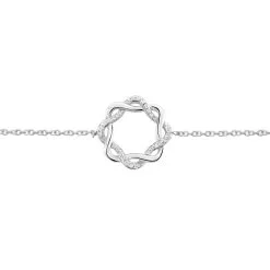 Histoire D'Or Bracelet Calandra Argent Blanc Oxyde De Zirconium -Boucles d'oreilles Bracelet Soldes FABFBZW0QQ view1